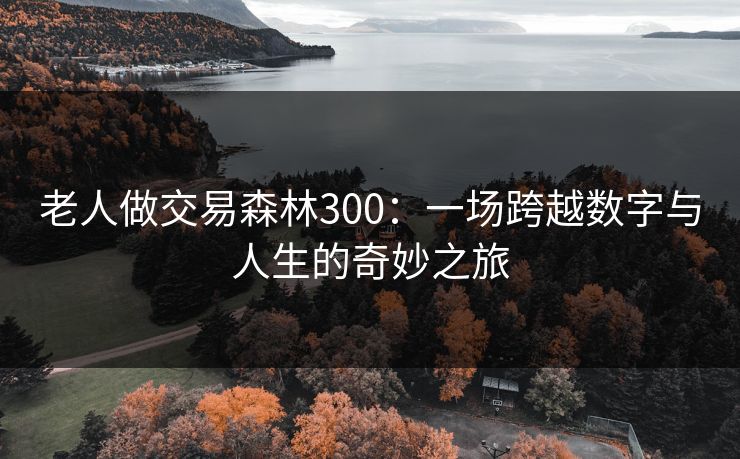 老人做交易森林300:一场跨越数字与人生的奇妙之旅 老人做交易森林300:一场跨越数字与人生的奇妙之旅